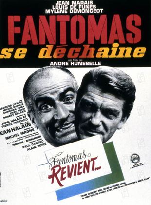 Fantomas se dechaine - 1965